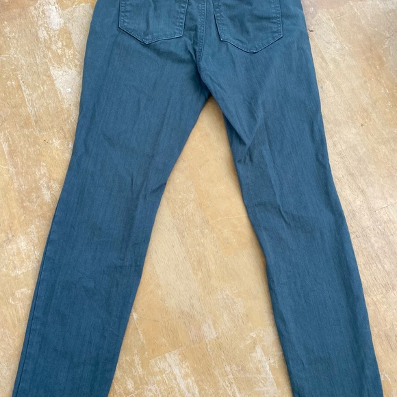 Loft 00p 24 Modern Skinny jean pants Dark hunter green - Picture 9 of 9